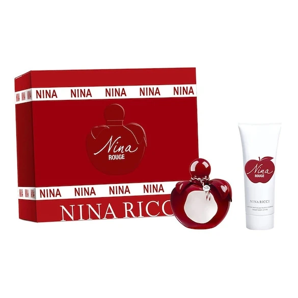 Nina Ricci Nina Rouge - Coffret Eau De Toilette + Lotion Pour Le Corps 1 Nina Ricci Nina Rouge - Coffret Eau De Toilette + Lotion Pour Le Corps