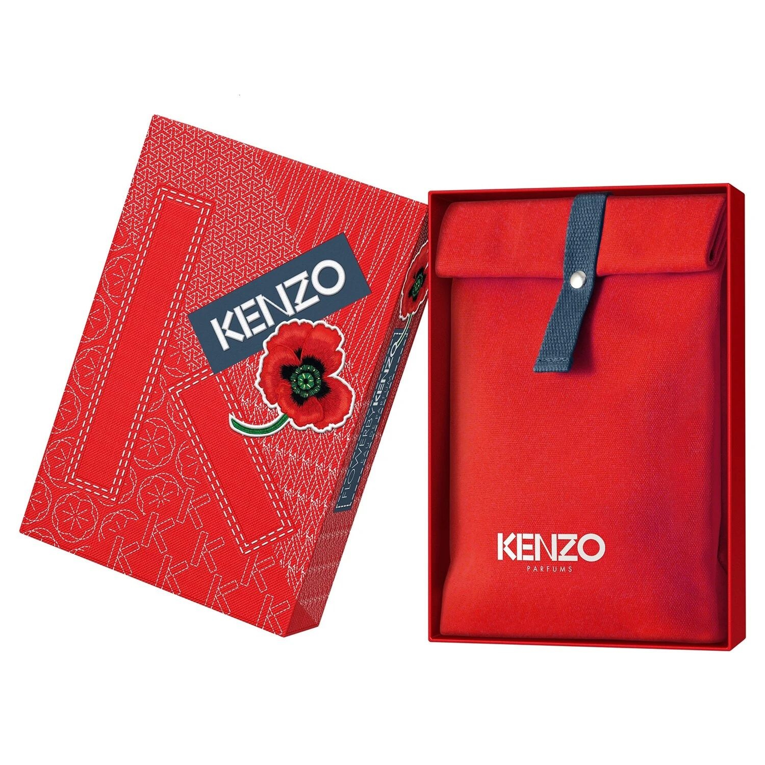 FLOWER BY KENZO - Coffret Eau De Parfum + Savon + Pochette 2 FLOWER BY KENZO - Coffret Eau De Parfum + Savon + Pochette – Image 2