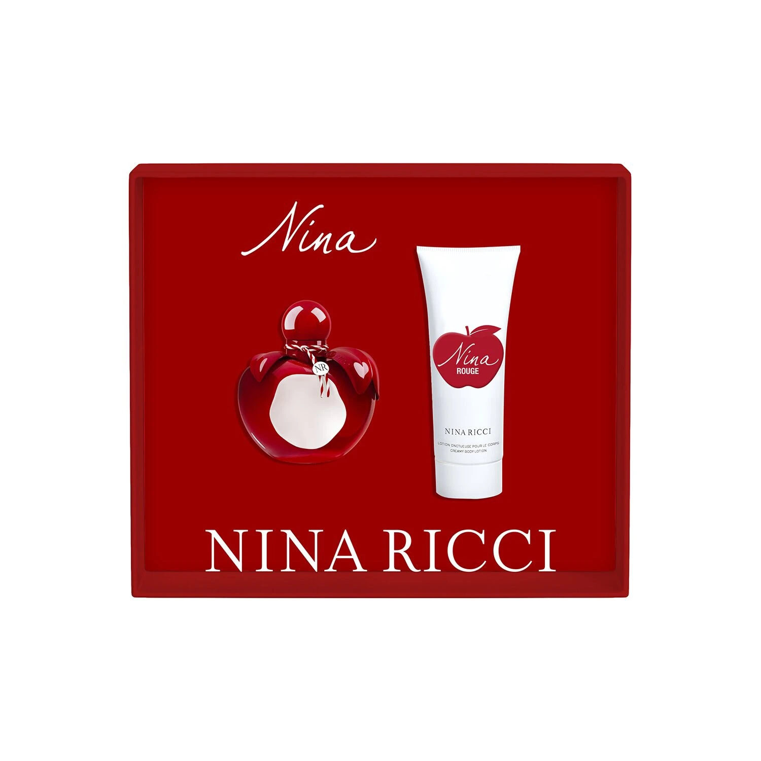 Nina Ricci Nina Rouge - Coffret Eau De Toilette + Lotion Pour Le Corps 2 Nina Ricci Nina Rouge - Coffret Eau De Toilette + Lotion Pour Le Corps – Image 2