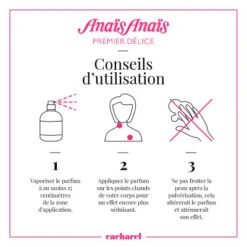 Cacharel Anaïs Anaïs Premier Délice Eau De Toilette -Populaire Parfums anais 1er delice 5