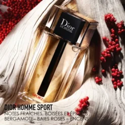 Dior Homme Sport Eau De Toilette Pour Homme - Notes Fraîches, Boisées Et épicées -Populaire Parfums dior homme sport 4