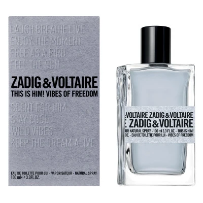 Zadig & Voltaire This Is Him! Vibes Of Freedom Eau De Toilette 2 Zadig & Voltaire This Is Him! Vibes Of Freedom Eau De Toilette – Image 2