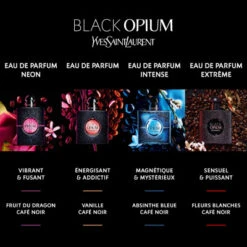 Yves Saint Laurent Black Opium Eau De Parfum Extrême -Populaire Parfums opium black edp 1